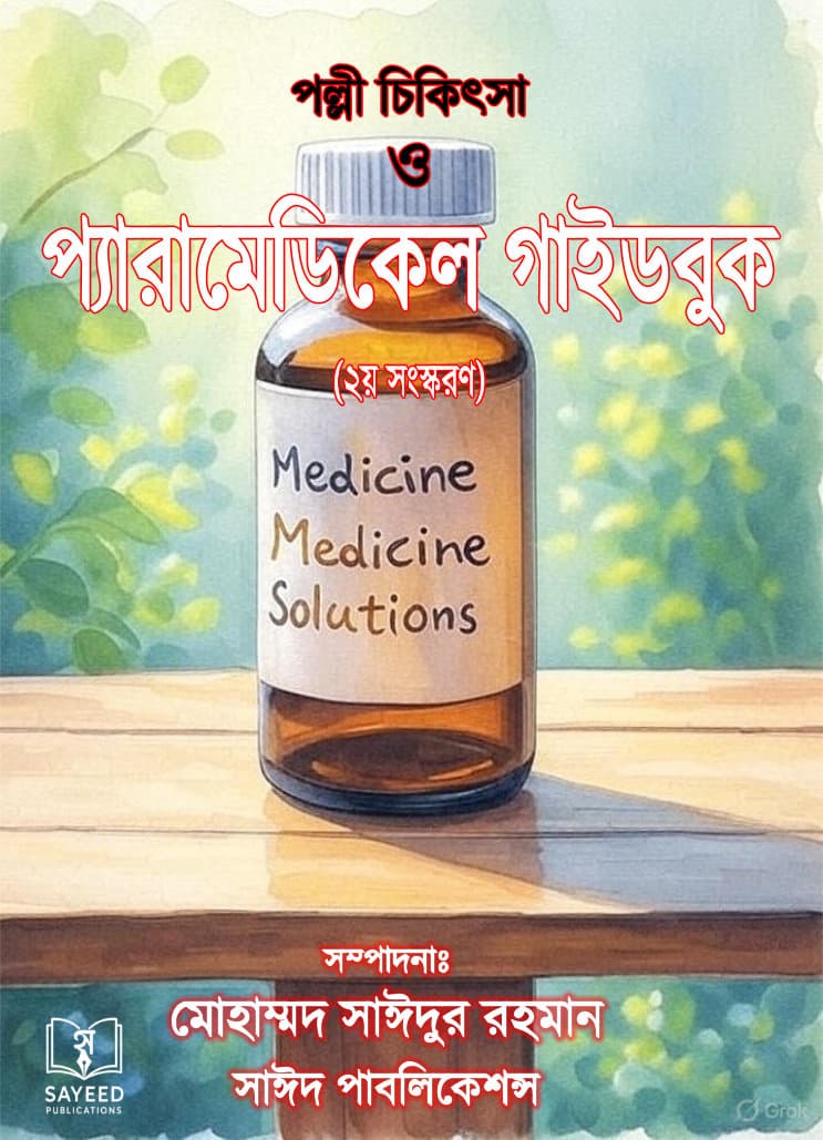 পল্লী চিকিৎসা ও প্যারামেডিকেল গাইডবুক । Palli Chikitsha O Paramedical Guide Book